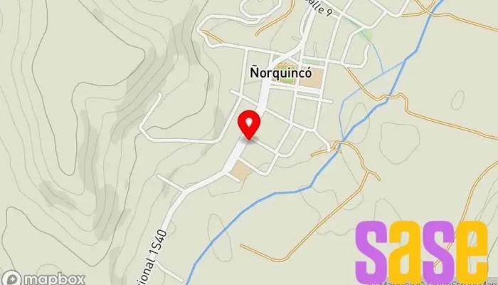 mapa de FM VIENTOS DEL SUR Emisora de radio en Ñorquinco