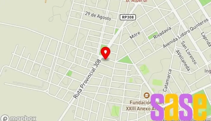 mapa de FMdelAngel Emisora de radio en Juan Bautista Alberdi