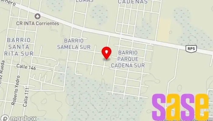 mapa de Fm.Identidad 87.7 Emisora de radio en Corrientes