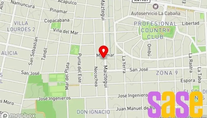 mapa de Fogo Test Taller de reparación de automóviles en Funes