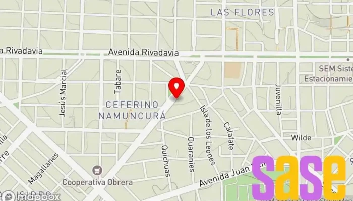 mapa de Formula Eléctrica Tienda de repuestos para automóviles en Comodoro Rivadavia