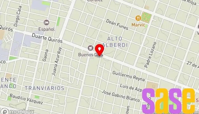 mapa de Franco Electricidad Tienda de electricidad en Córdoba