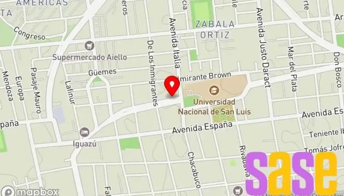 mapa de FUNCIA Centro de Repuestos y Servicios Tienda de repuestos para automóviles, Taller de reparación de automóviles en San Luis