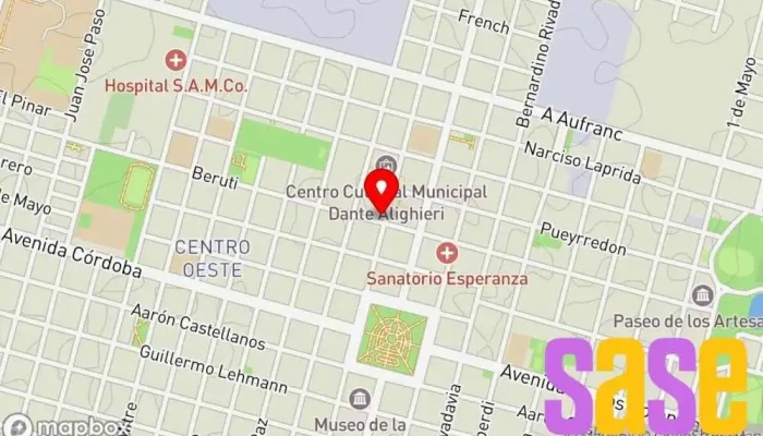 mapa de FV Electrónica (Sucursal 1) Tienda de electrónica en Esperanza