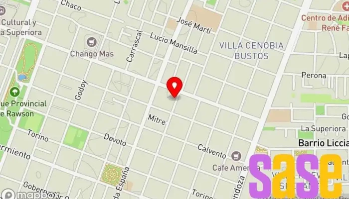 mapa de FV Servicios Integrales Servicio de reparación de aire acondicionado, Tienda aire acondicionado, Electricista, Servicio de reparación de neveras en Rawson
