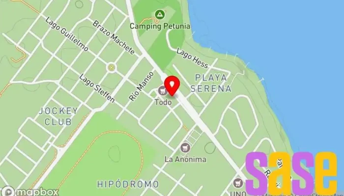 mapa de FW Electrónica Comercio en San Carlos de Bariloche