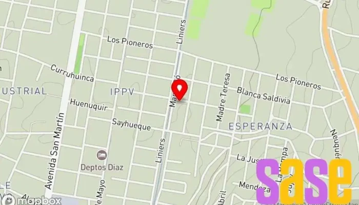 mapa de FyF Electrónica Tienda de reparación de teléfonos móviles en El Bolsón