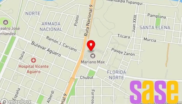 mapa de Gade Electricidad Sucursal en Mariano Max Tienda de electricidad en Jesus María