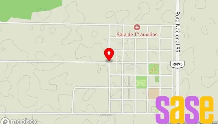 mapa de Gato Colorado  en Gato Colorado