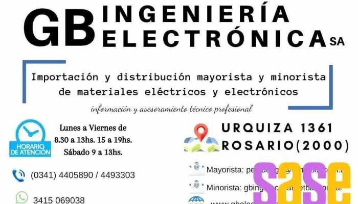 Gb Ingenieria Electronica Sa Del Propietario - Rosario