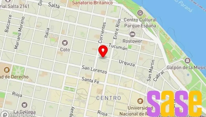 mapa de Gb Ingeniería Electrónica SA Tienda de componentes electrónicos, Tienda de accesorios para móviles, Tienda de accesorios informáticos, Tienda de electricidad, Tienda de regalos en Rosario