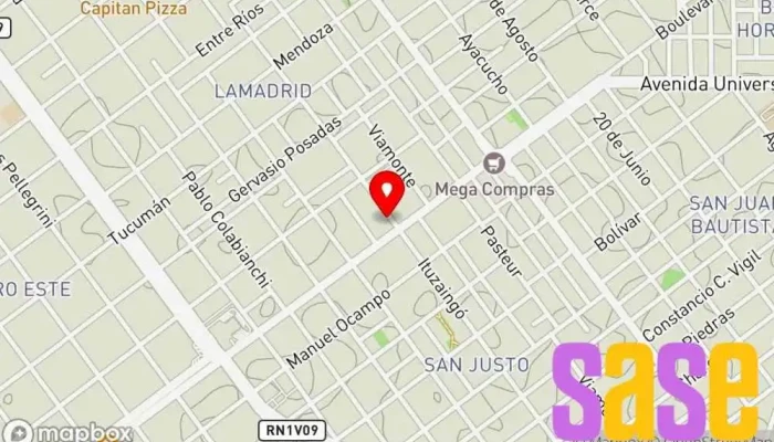 mapa de Gea Taller de reparación de automóviles en Villa María