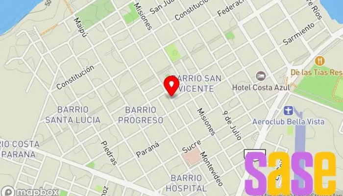 mapa de GL ELECTRICIDAD Servicio de reparación de electrodomésticos en Bella Vista