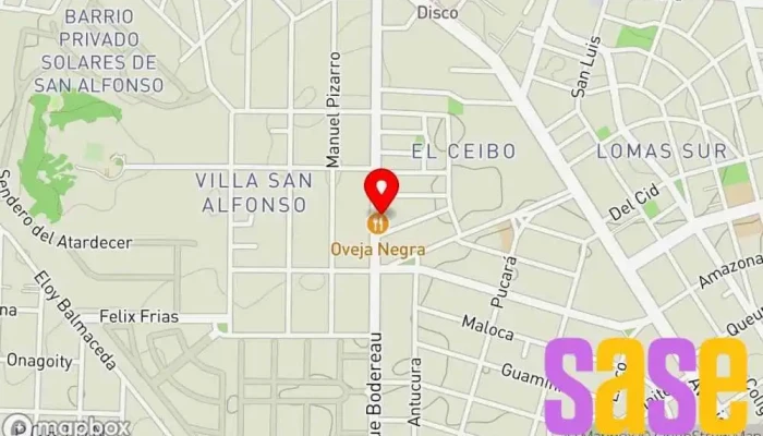 mapa de GLA ELECTRICIDAD - VILLA ALLENDE Tienda de iluminación en Villa Allende