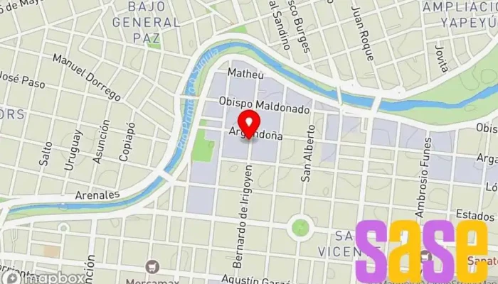 mapa de GM Electrónica de Potencia Electricista en Córdoba