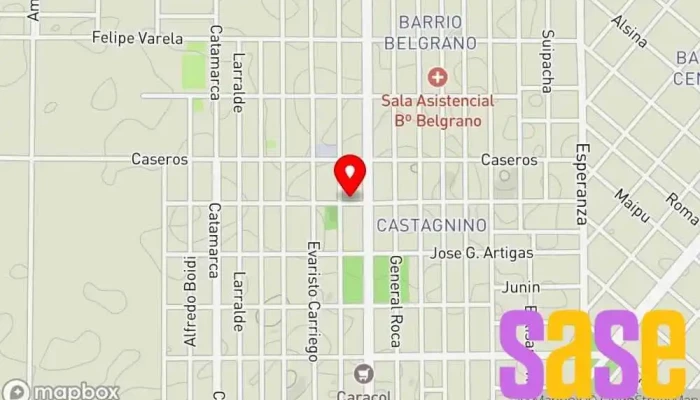mapa de GP Electricidad del automotor Taller mecánico en Río Tercero