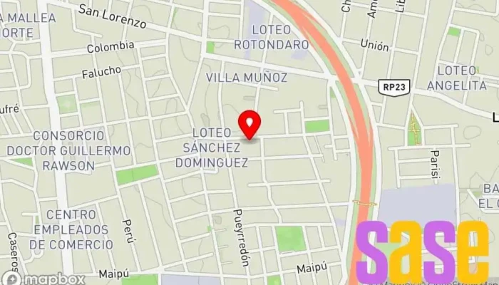 mapa de GPR Seguridad Electrónica San Juan Tienda de alarmas antirrobo en Santa Lucía