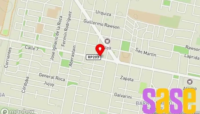 mapa de GPS Taller - Saleme Servicio Mecanico Taller mecánico, Taller de reparación de automóviles en Caucete