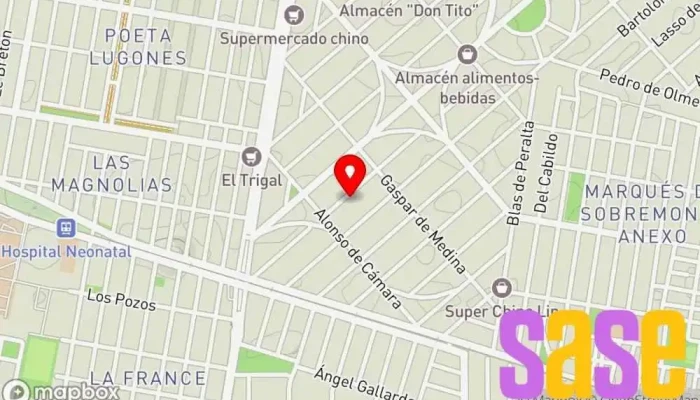 mapa de GRB ELECTRÓNICA AUTOMOTRIZ Taller de automóviles en Córdoba
