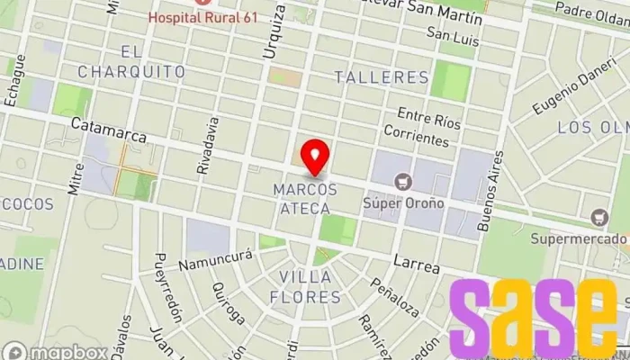 mapa de GRUPO Ciudad Hogar Roldan Tienda de electrodomésticos, Tienda de móviles en Roldán