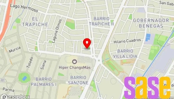 mapa de Grupo Climacool Empresa de climatización, Electricista, Servicio de reparación de neveras en Godoy Cruz