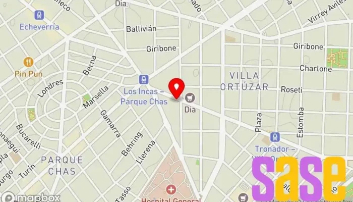 mapa de Grupo Dimexo Tienda de electricidad, Tienda de iluminación en Cdad. Autónoma de Buenos Aires