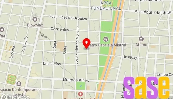 mapa de H. REITANO Taller de reparación de automóviles, Servicio de reparación de sistemas eléctricos para automóviles en Mendoza