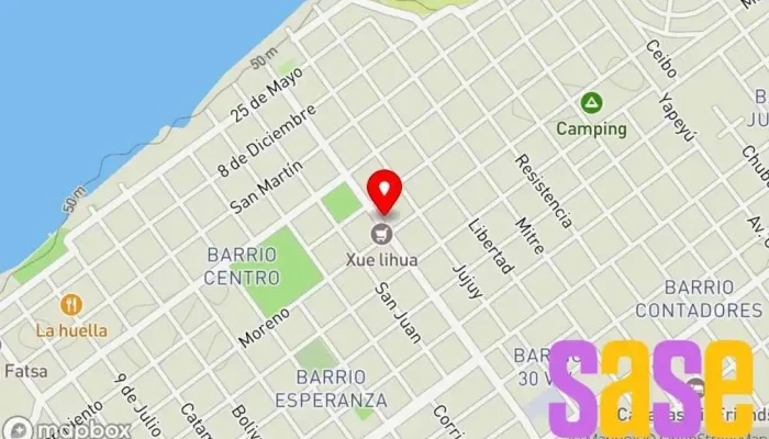 mapa de Helados El Polo Corrientes S.R.L. Heladería en Paso de la Patria