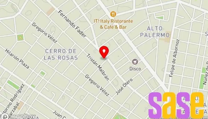 mapa de Hogar Electricidad Servicio de reparación de electrodomésticos, Tienda de electrónica en Córdoba