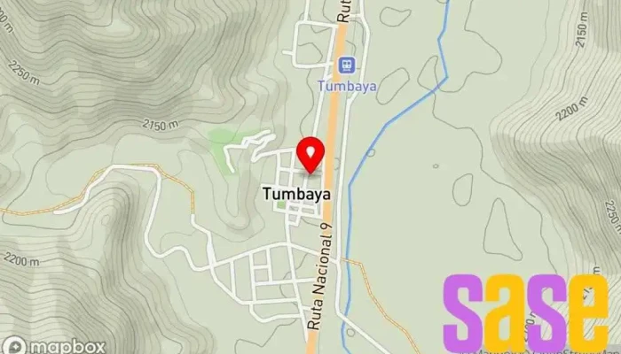 mapa de Hosteria Comision Municipal Tumbaya Hotel en Tumbaya