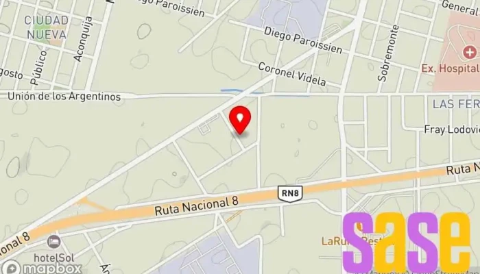 mapa de HP ELECTRICIDAD Equipos y soluciones de energía en Río Cuarto