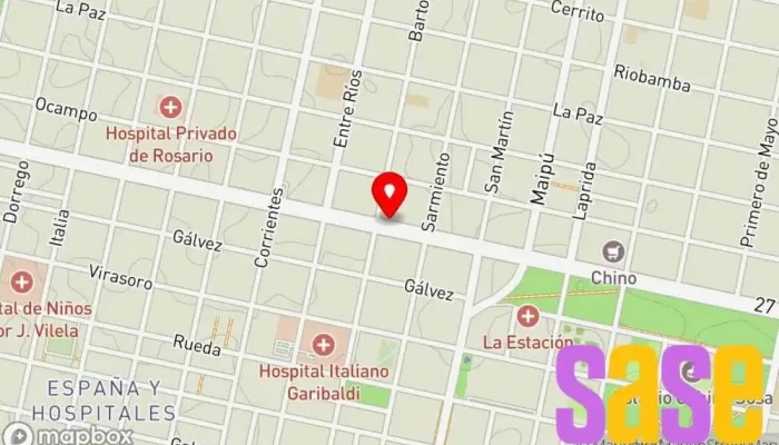 mapa de ILUMINACION LATORRE SRL Tienda de iluminación, Electricista, Tienda de electrónica en Rosario