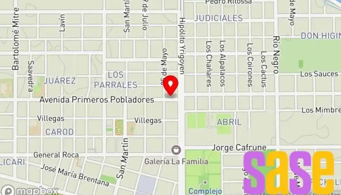 mapa de ILUMINAR casa de electricidad Tienda de artículos para el hogar en Gral. Fernandez Oro