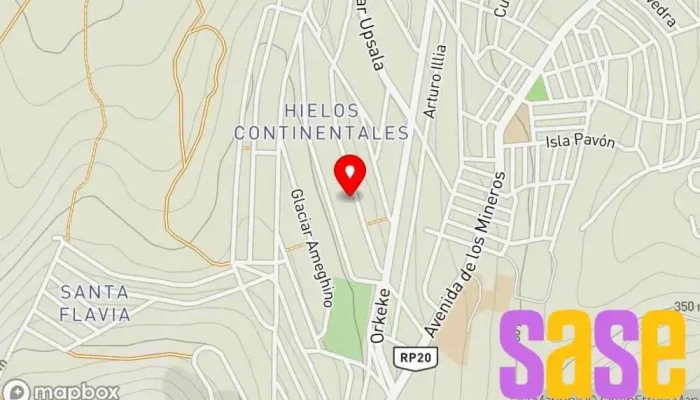 mapa de ILUMINAR RT Tienda de electricidad en Río Turbio