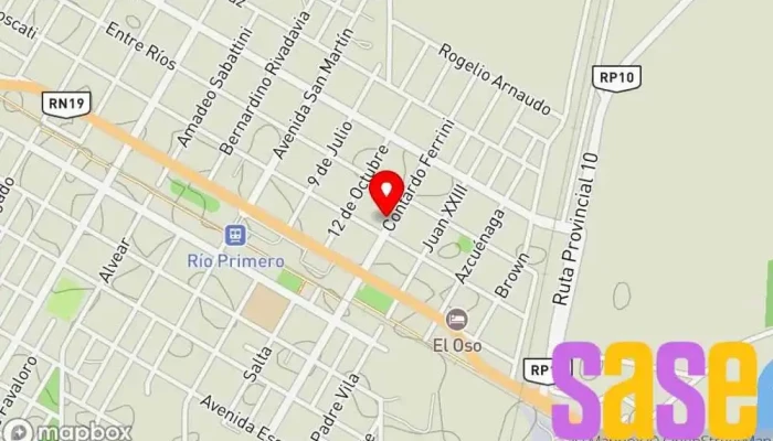mapa de ILUMITEX Tienda de iluminación en Río Primero
