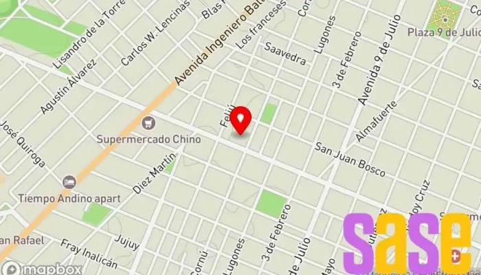 mapa de INELCO – Industrial · Electromecánica · Comercial | In.El.Co. S.R.L. Tienda de electricidad, Ingeniero eléctrico, Subestación eléctrica, Electricista, Compañía del gas, Ingeniero mecánico, Empresa de mensajería en San Rafael