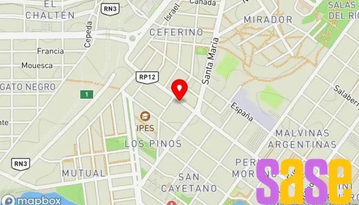 mapa de ING Tienda de electrónica en Caleta Olivia