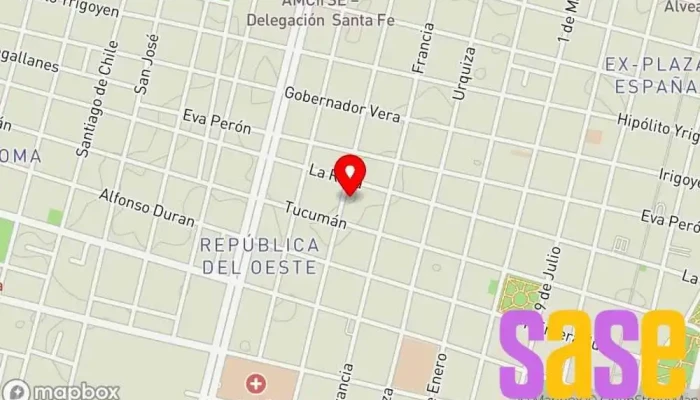 mapa de Ingaramo Mecanica Automotriz de Avanzada Taller mecánico, Taller de reparación de automóviles en Santa Fe de la Vera Cruz