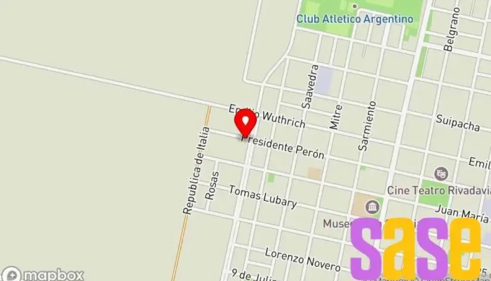 mapa de INGELEC SAN CARLOS SRL Electricista en San Carlos Centro