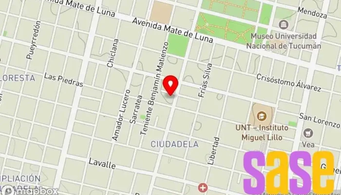 mapa de INGELEC TUCUMAN Tienda de electrónica en San Miguel de Tucumán