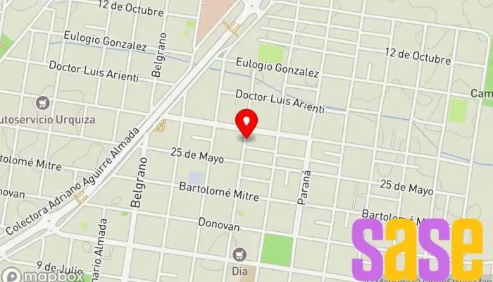 mapa de INKJET FEDERAL Tienda de alarmas antirrobo en Federal