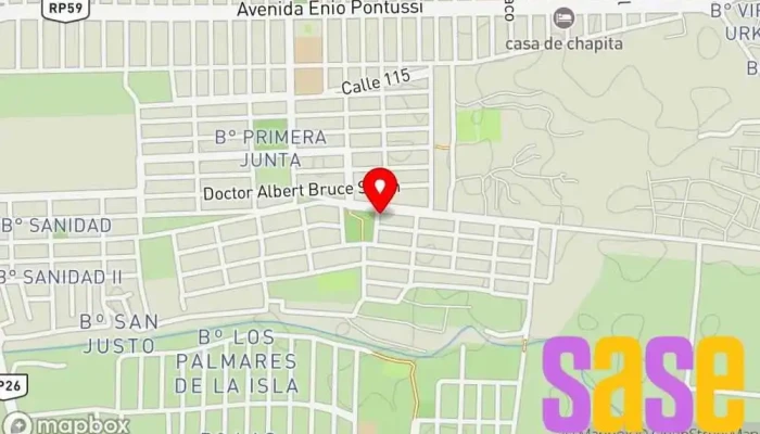 mapa de Instalaciones eléctricas Electricista en Salta
