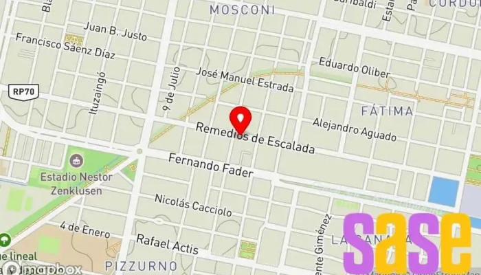 mapa de Instrumental y Electricidad del Automotor Taller de reparación de automóviles en Rafaela