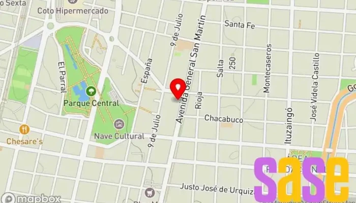 mapa de INSTRUMENTAL Y ELECTRICIDAD DEL AUTOMOTOR O.J.Mejias Taller de reparación de automóviles en Mendoza