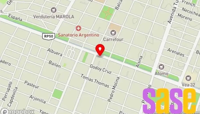 mapa de Integral electrónica Tienda de electrodomésticos, Tienda de móviles, Tienda de artículos para el hogar, Tienda de motocicletas en San Martín