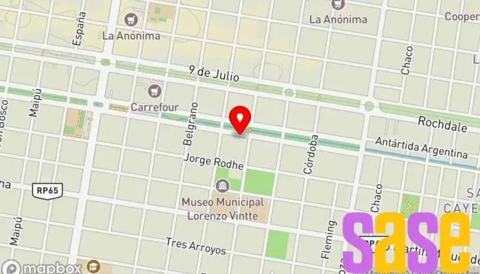 mapa de Inyección electrónica del automóvil Taller de reparación de automóviles en Gral. Roca