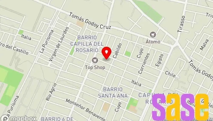 mapa de Inyeccion Electronica Menichetti Taller mecánico en Guaymallén