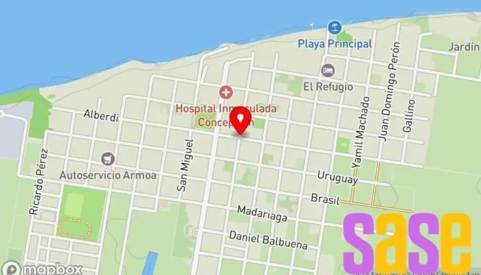 mapa de Itá Ibaté Cablevisión  en Ita-ibate
