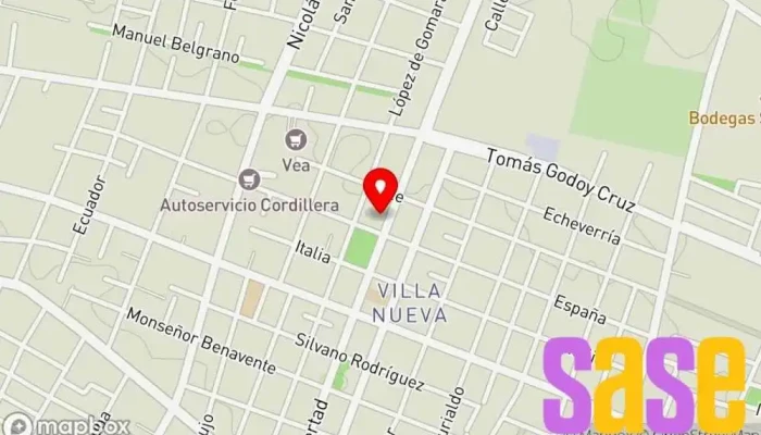 mapa de J S Electricidad Servicio de reparación de sistemas eléctricos para automóviles en Villa Nueva