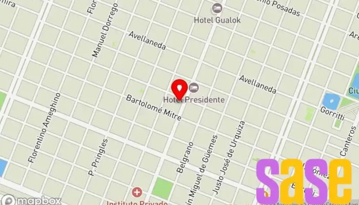 mapa de JAF Electrónica Tienda de accesorios para móviles, Tienda de electrodomésticos, Mayorista de aparatos eléctricos en Sáenz Peña